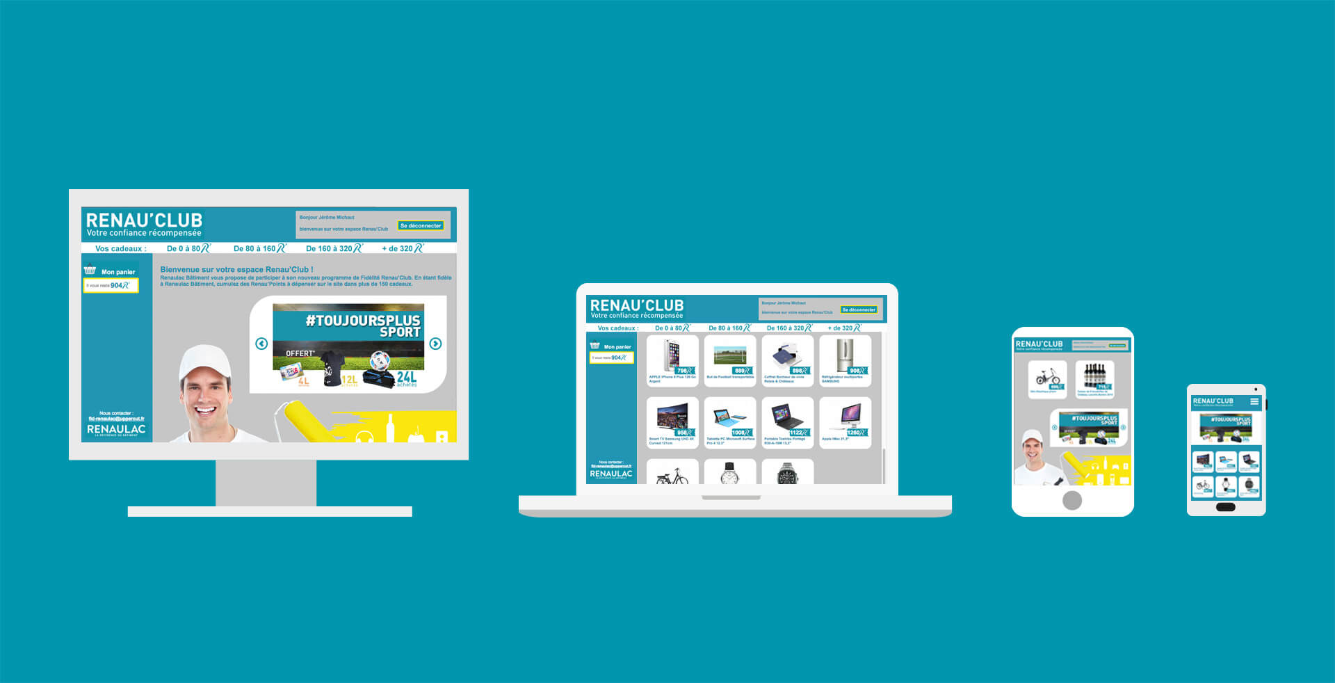 site web pour commander des cadeaux de fidélisation d'entreprise